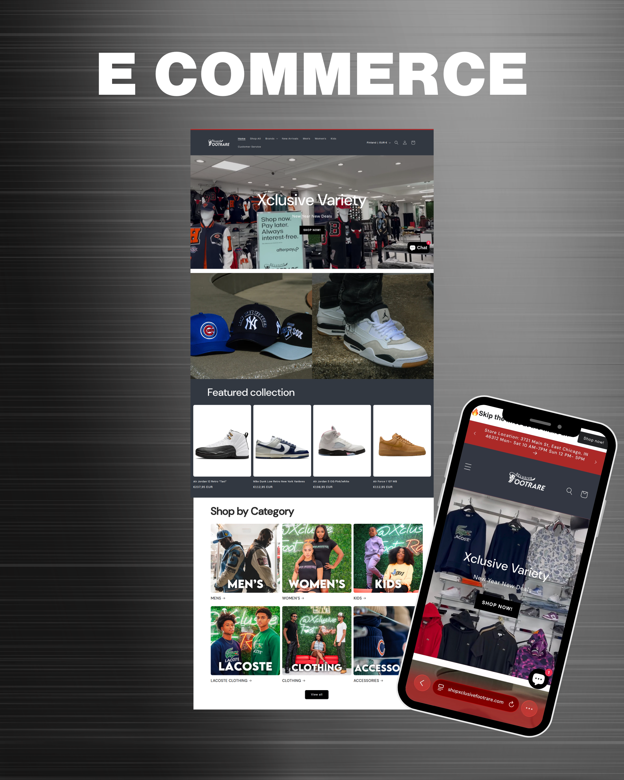 Shopify Website (E-Commerce Store)