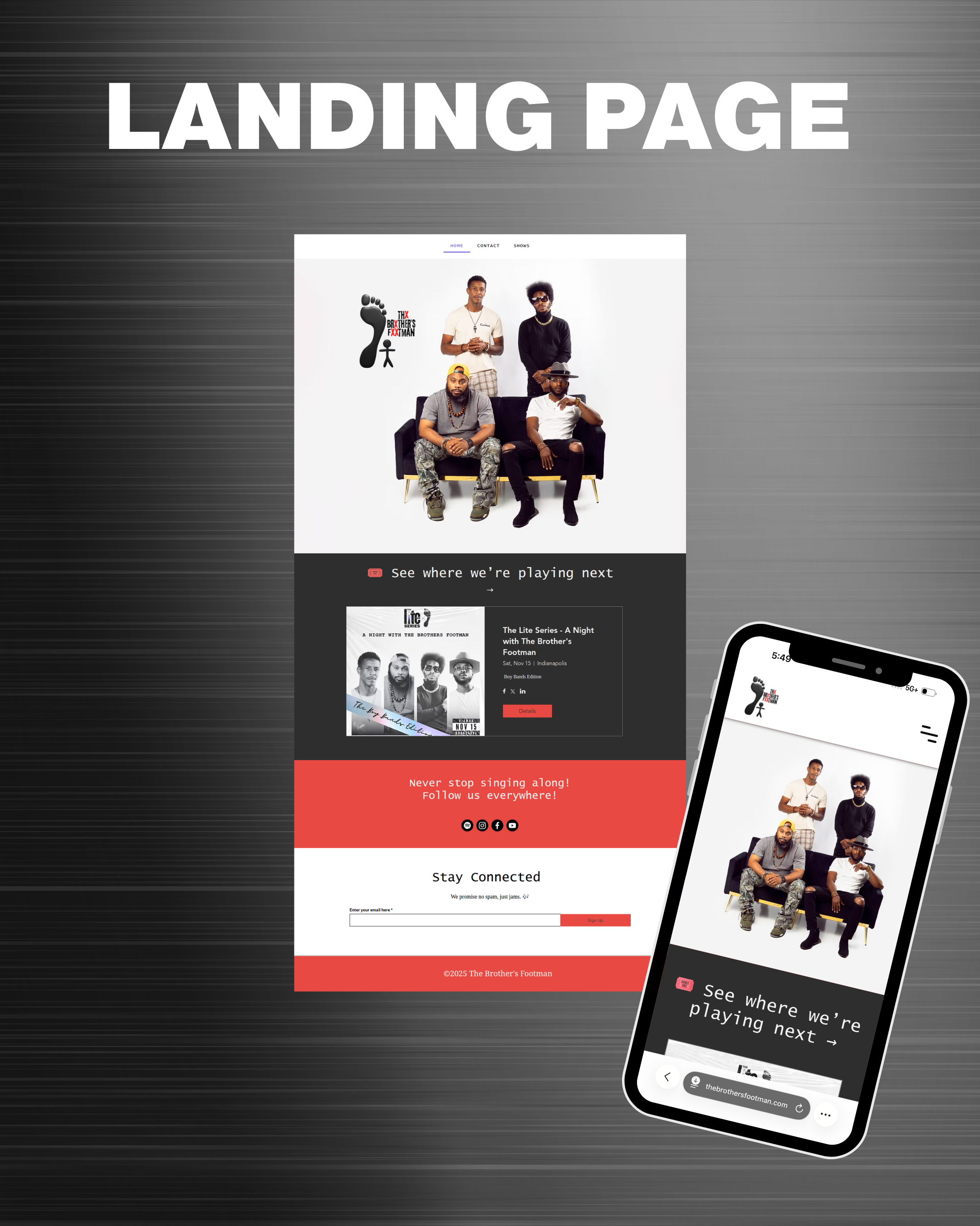 Landing Page / One-Page Website